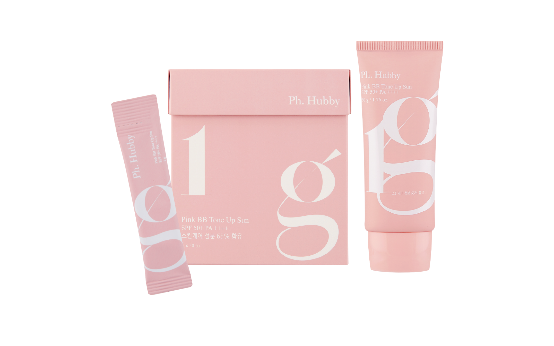 Ph. Hubby 1g Sun Cream Pink Bb Tone Up Sun